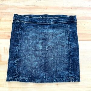 Levi's Blue Mini Pencil Skirt, Sz L